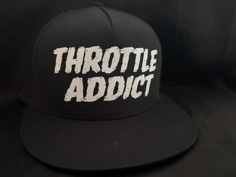 Throttle Addict Hat Black