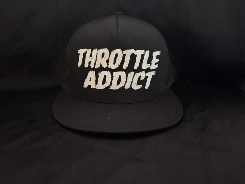 Throttle Addict Hat Black