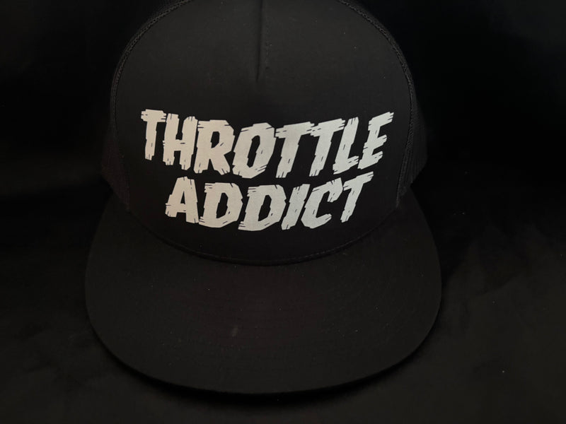 Throttle Addict Hat Black