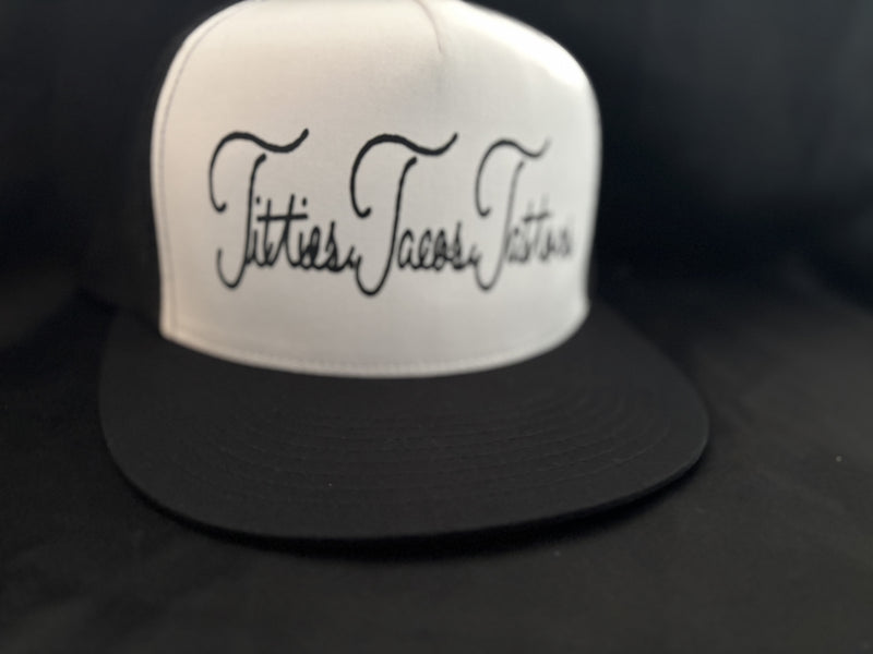 Titties Tacos Tattoos Hat
