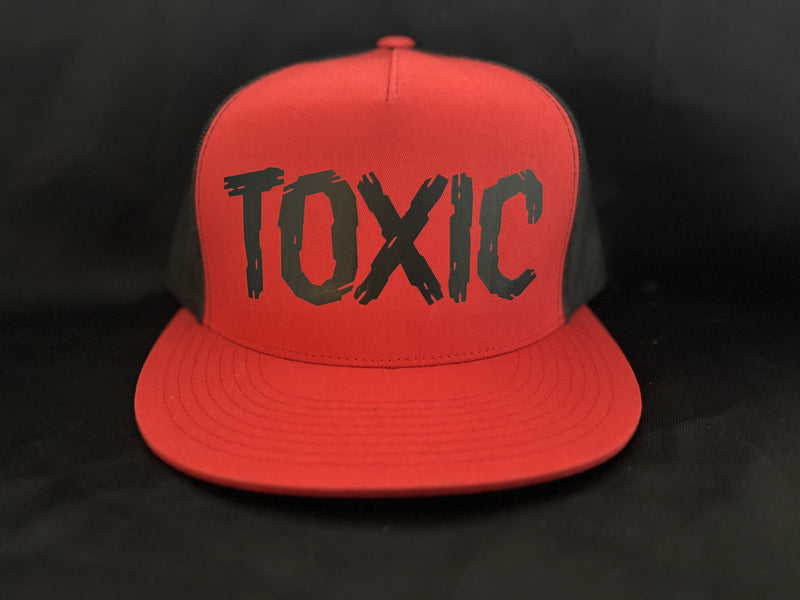 Toxic Hat Red/Black