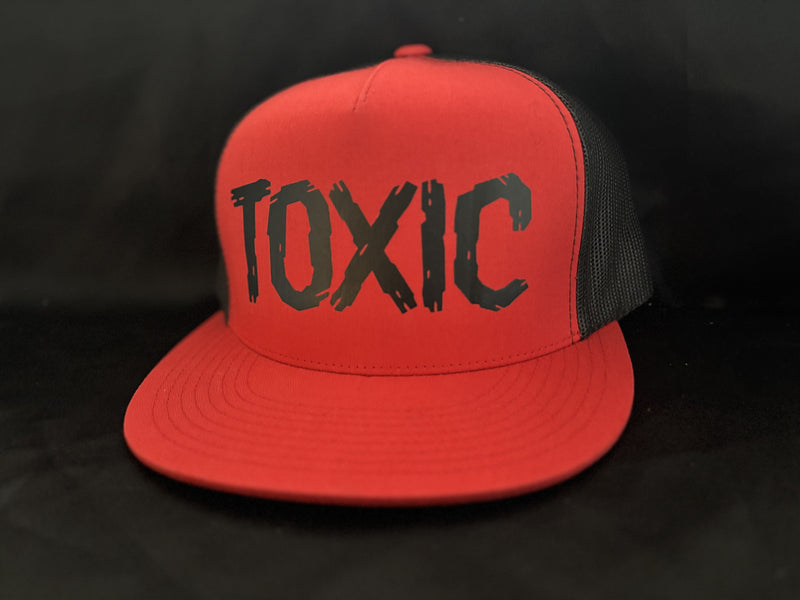 Toxic Hat Red/Black