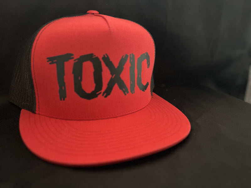 Toxic Hat Red/Black