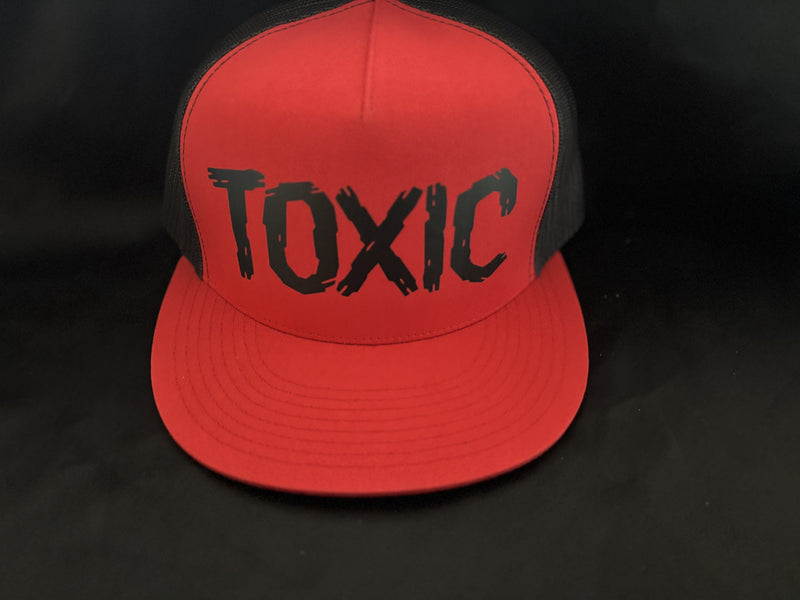 Toxic Hat Red/Black