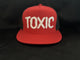 Toxic Hat Red/White