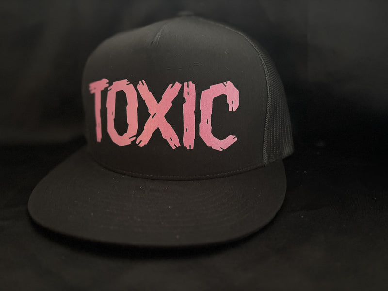 Toxic Hat Black/Pink