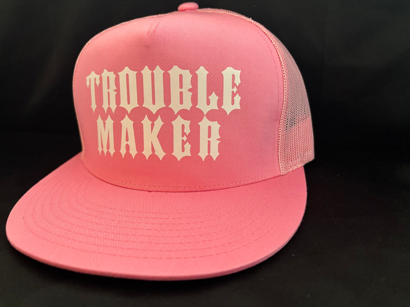 Trouble Maker Pink/White