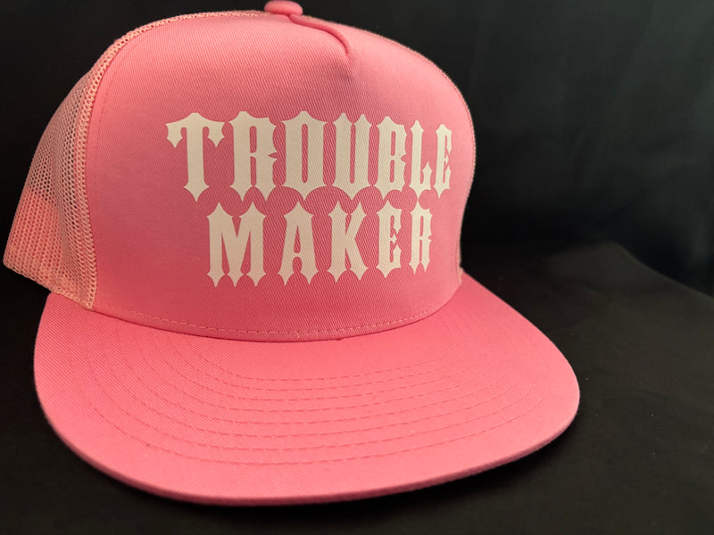 Trouble Maker Pink/White