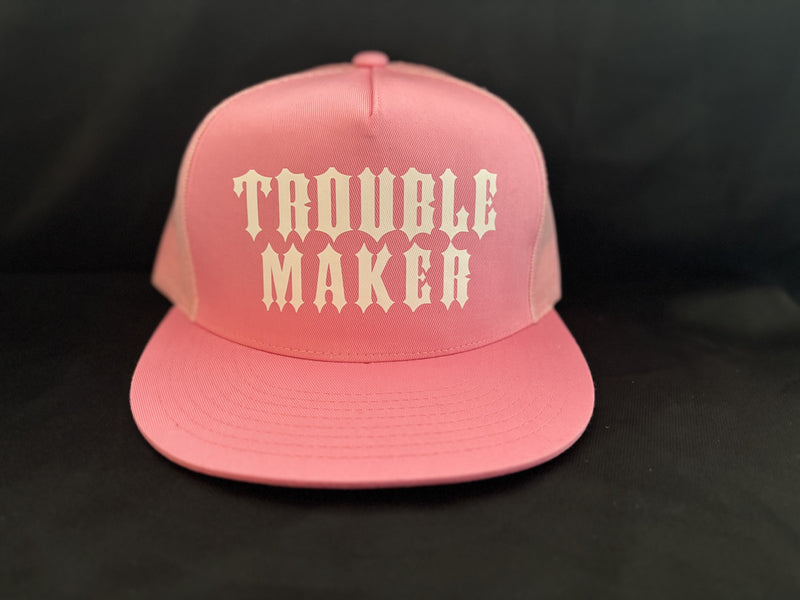 Trouble Maker Pink/White