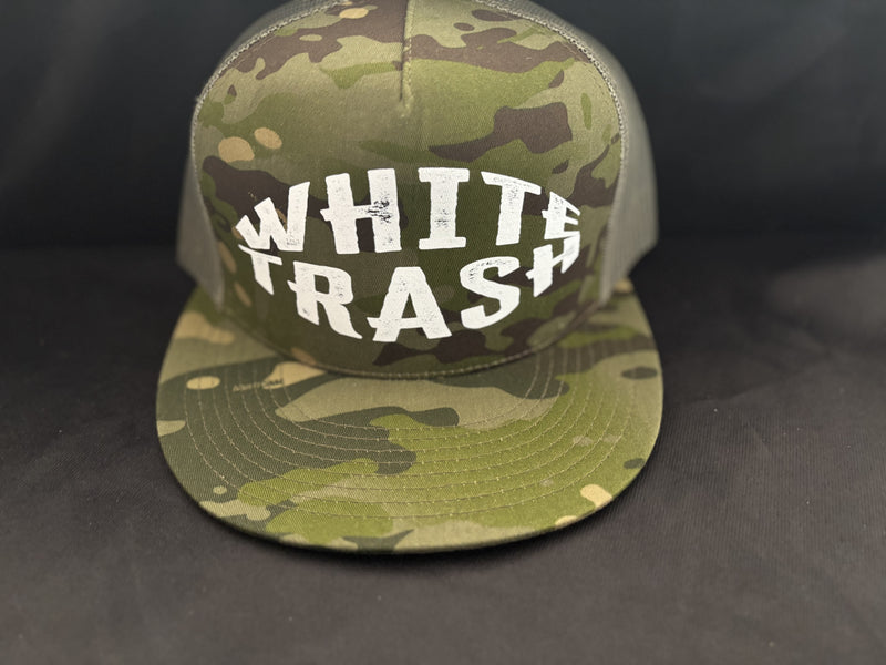 White Trash Hat Camo