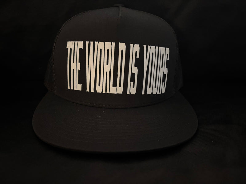 The World is Yours Hat Black
