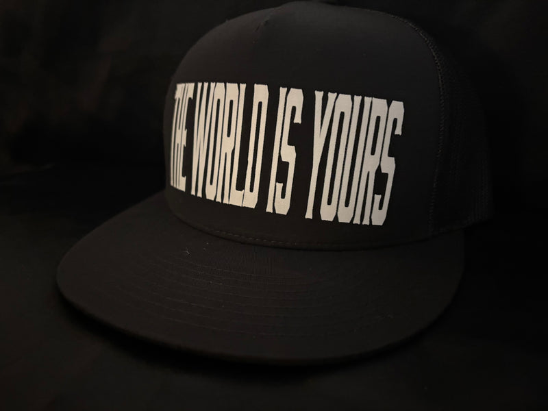 The World is Yours Hat Black