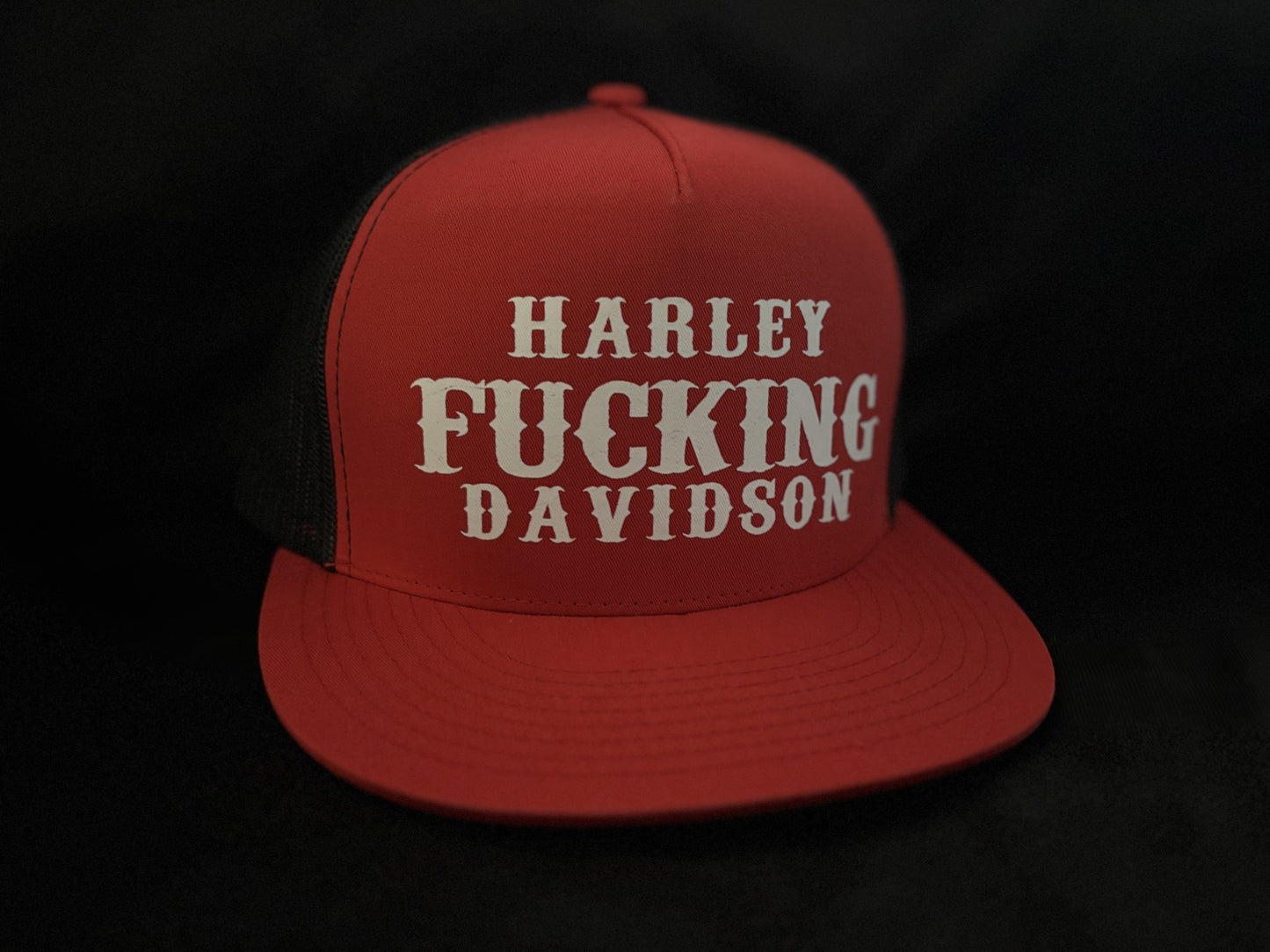 Harley Fucking Davidson Red Hat