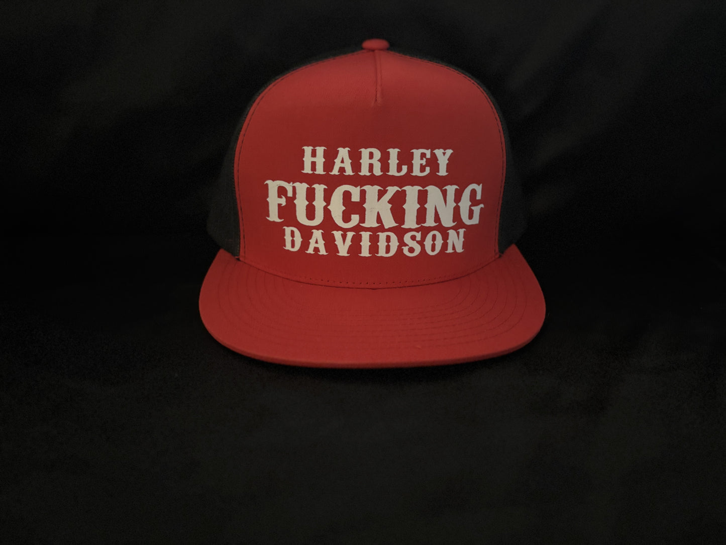 Harley Fucking Davidson Red Hat