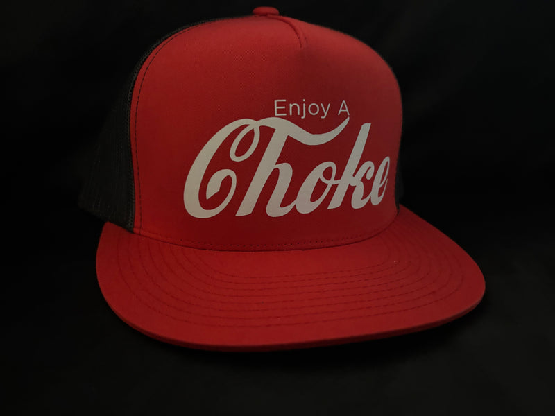Enjoy a Choke Hat Red