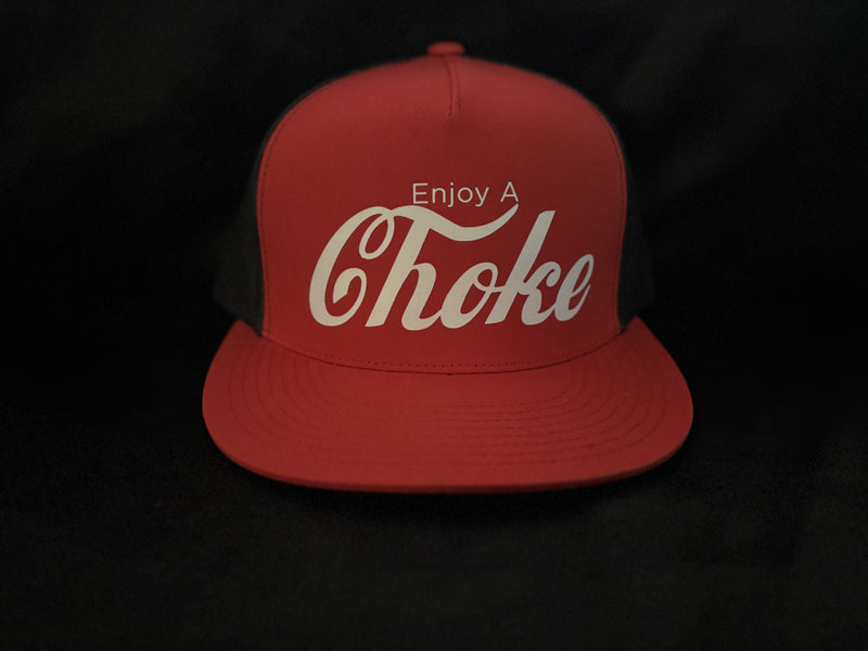 Enjoy a Choke Hat Red