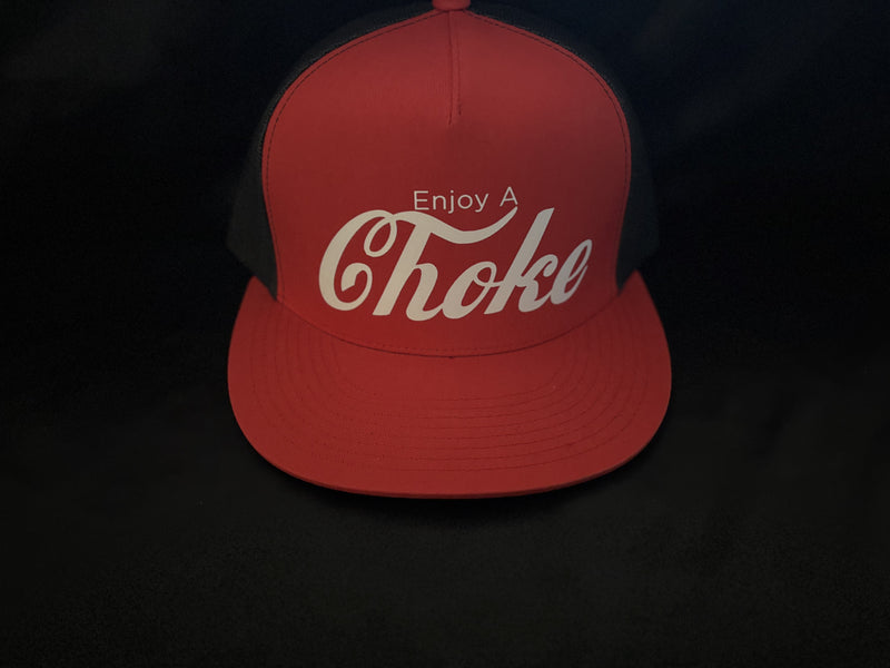 Enjoy a Choke Hat Red