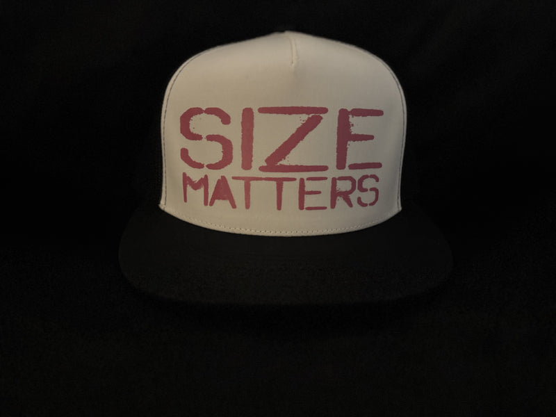 Size Matters Hat White