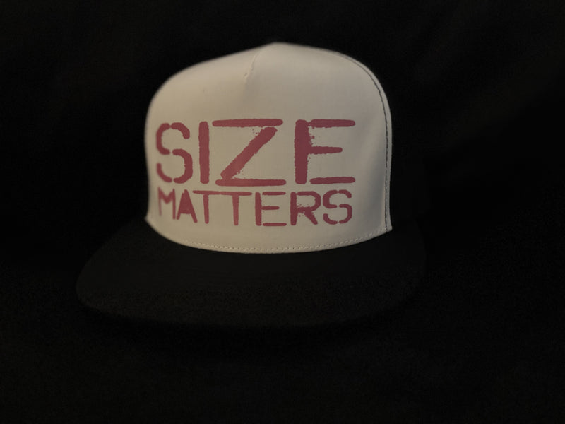 Size Matters Hat White