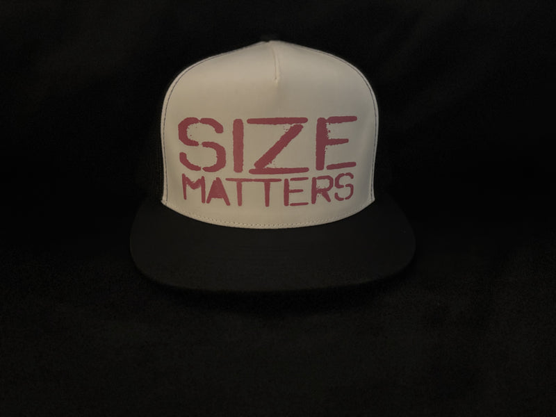 Size Matters Hat White