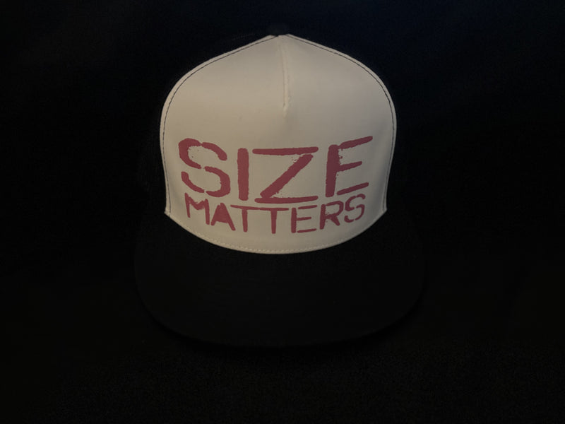 Size Matters Hat White