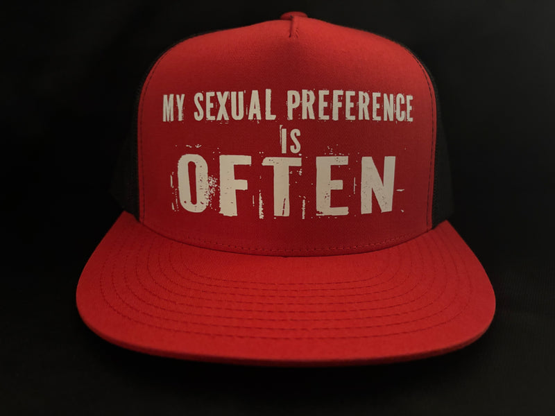 My Sexual Preference is Often Hat Red