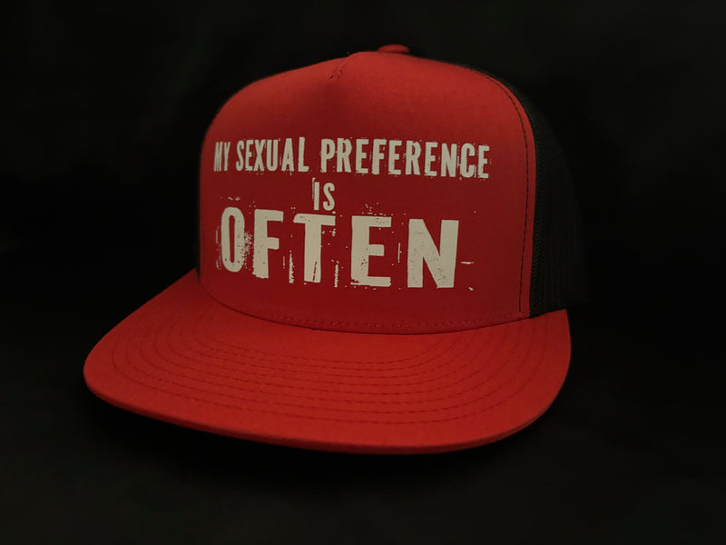 My Sexual Preference is Often Hat Red