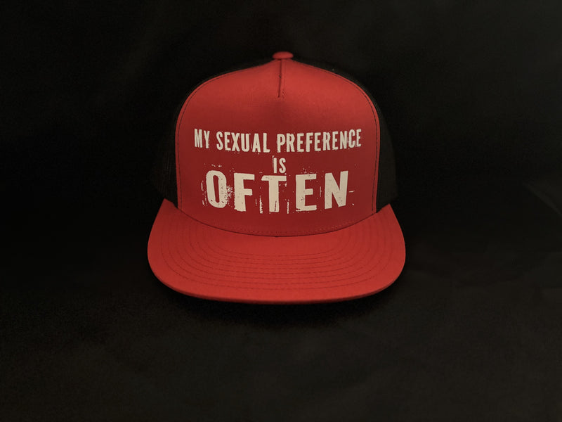 My Sexual Preference is Often Hat Red