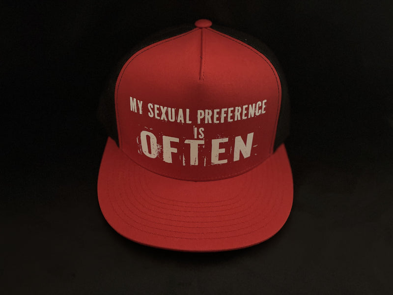 My Sexual Preference is Often Hat Red