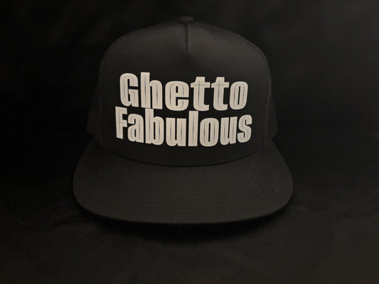 Ghetto Fabulous Hat Black