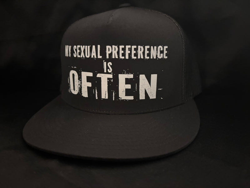 My Sexual Preference is Often Hat Black