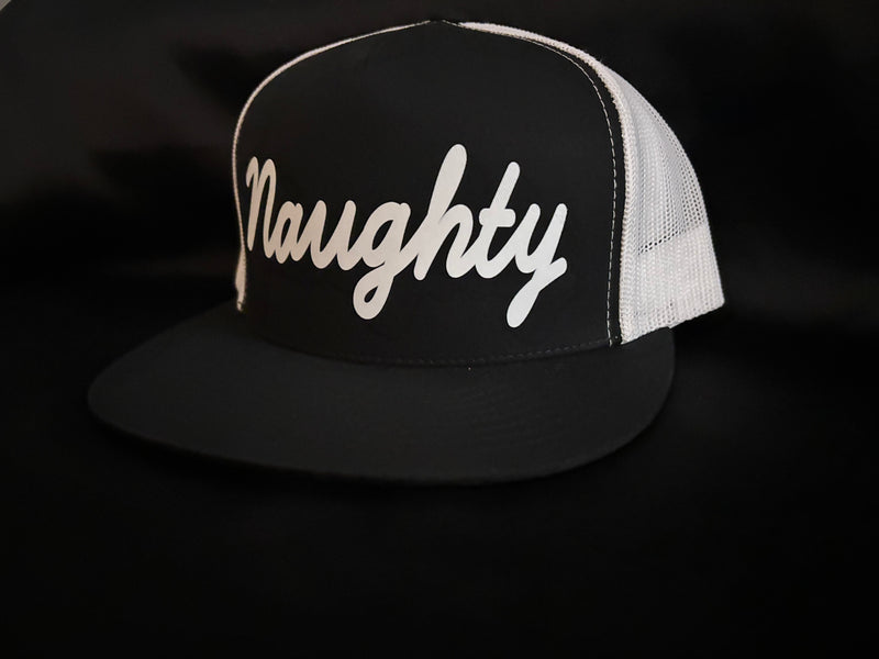 Naughty Hat Black/White