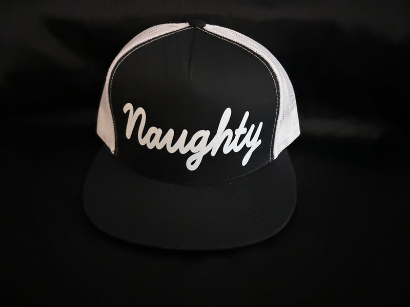 Naughty Hat Black/White