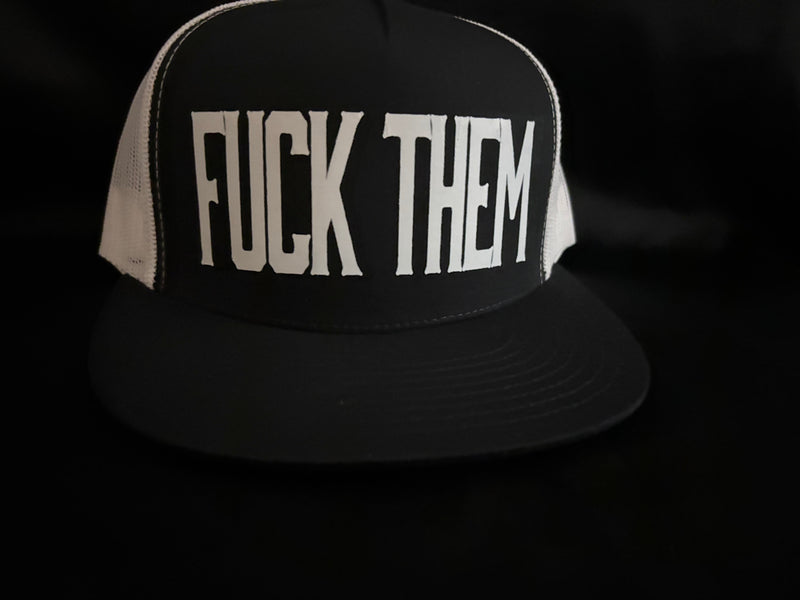Fuck Them Hat Black/White