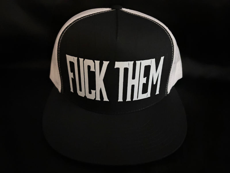 Fuck Them Hat Black/White