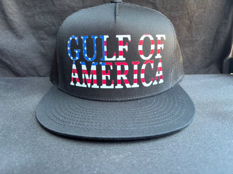 Gulf of America Flag Hat