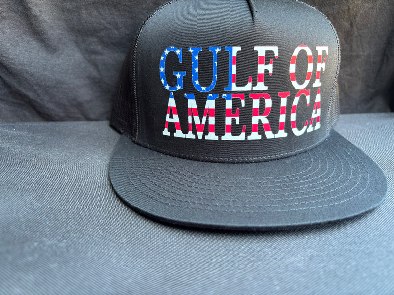 Gulf of America Flag Hat