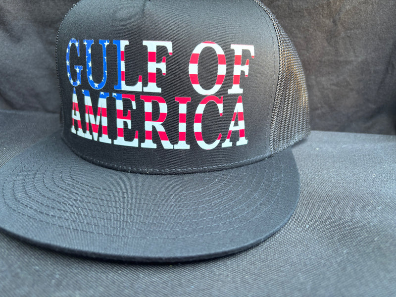 Gulf of America Flag Hat