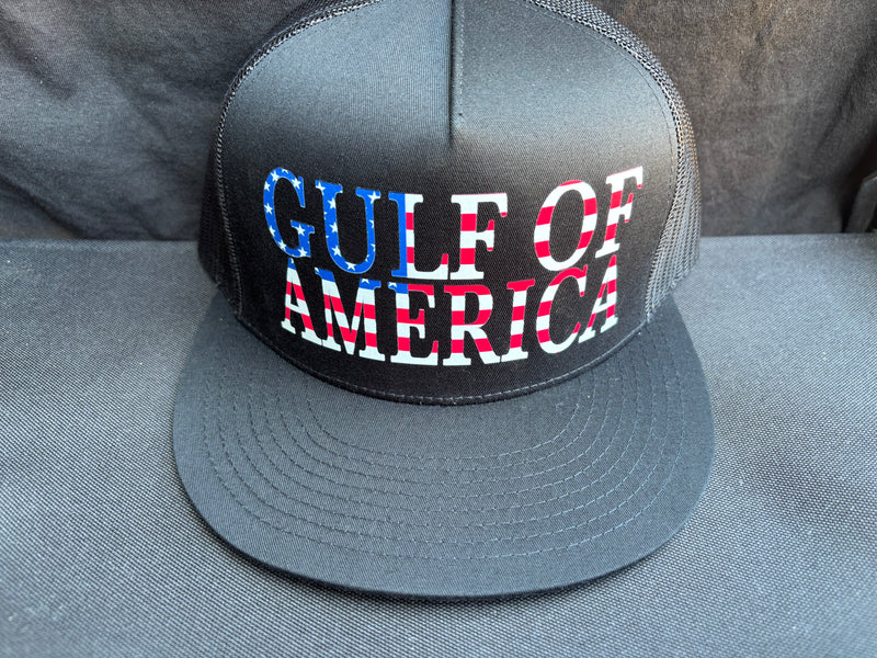 Gulf of America Flag Hat
