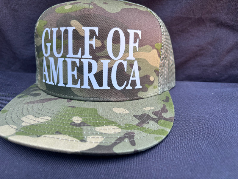 Gulf of America Camo Hat