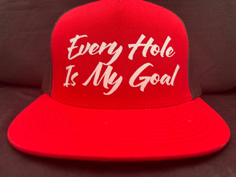 Every Hole is My Goal Red Hat