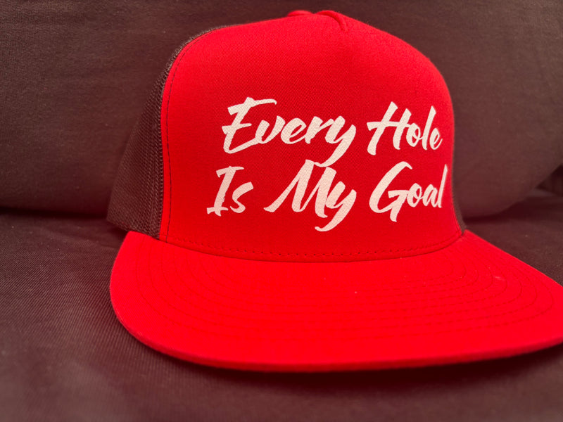 Every Hole is My Goal Red Hat