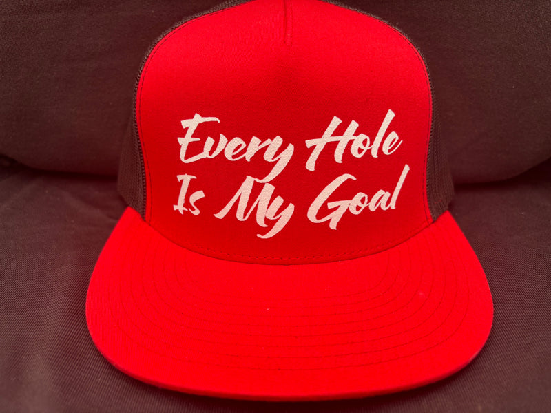 Every Hole is My Goal Red Hat