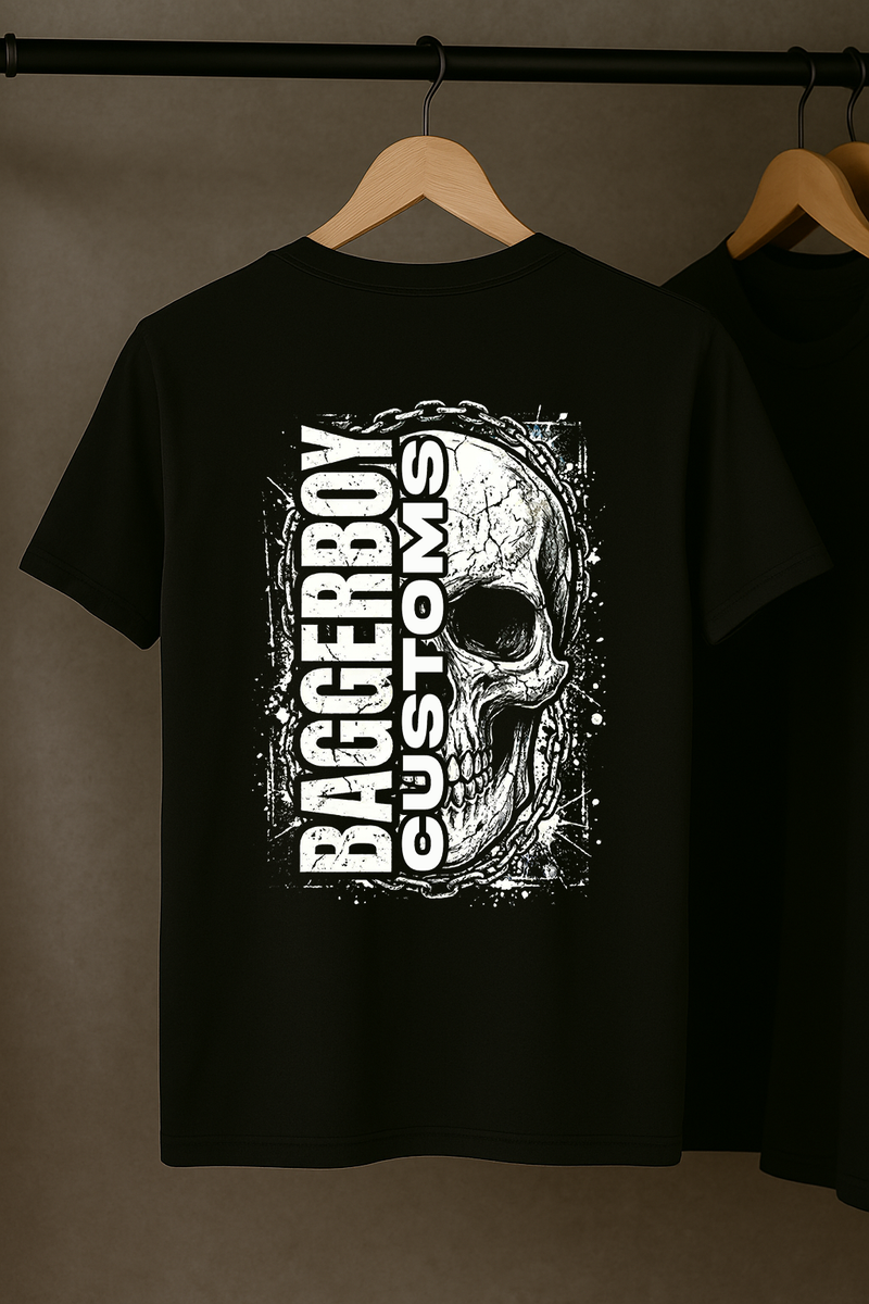 Baggerboy Customs Skull T-Shirt