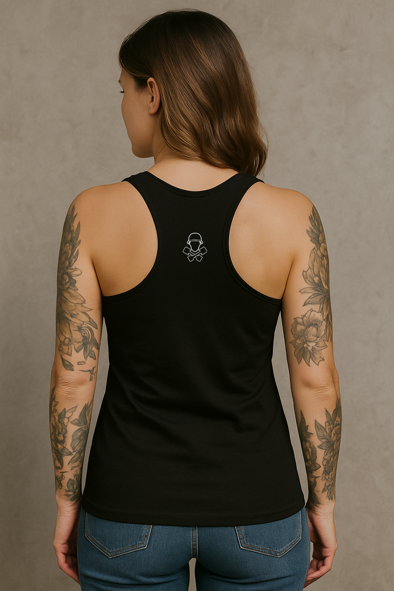 I Might Be A Handful But So Is This Ass Racerback Tank Top