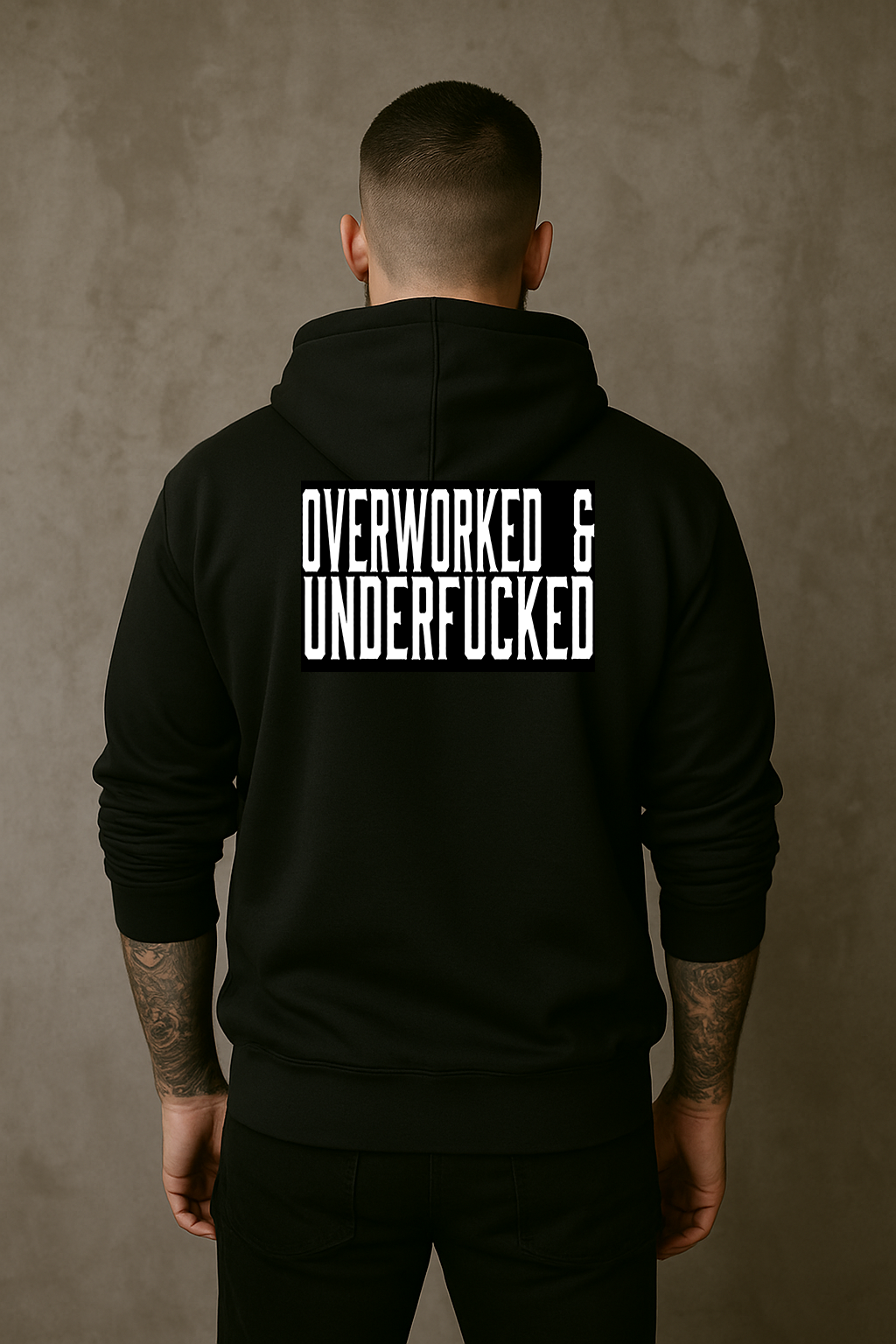 Overworked and Underfucked Hoodie